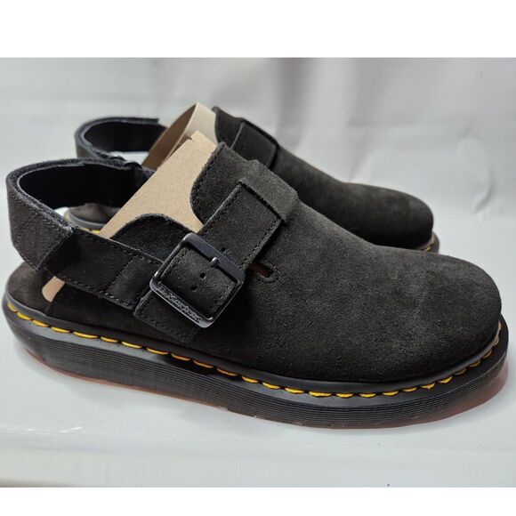 Dr. Martens Jorge II Black Suede Mules Men’s 11 Women’s 12 main image 7